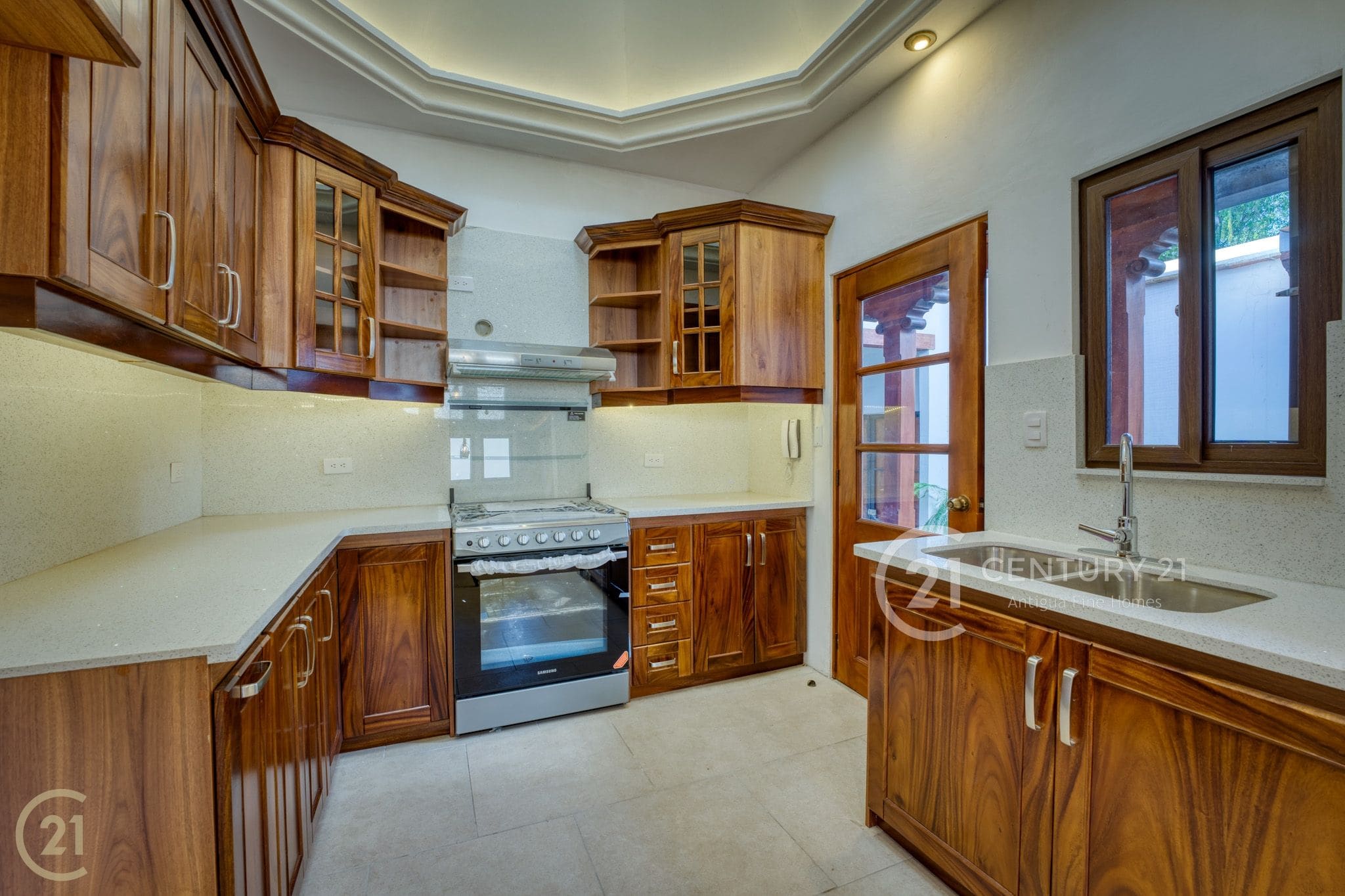 Discover your new home in Antigua Gardens, corner lot in front of the clubhouse!