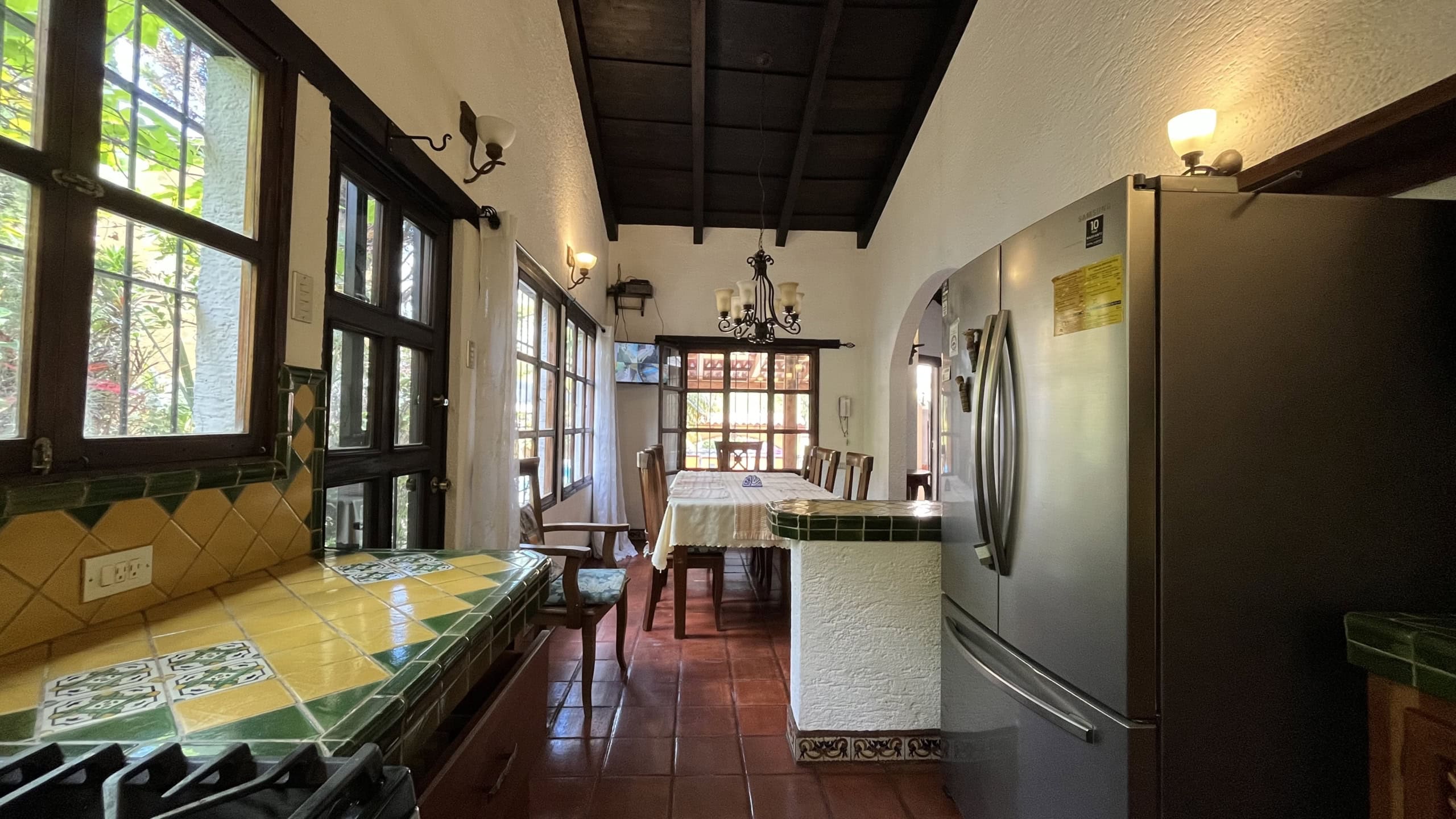 3 Bedroom house for rent, inside San Pedro el Alto, house with a pool