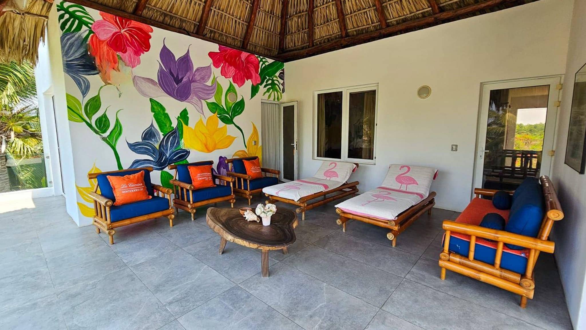 Luxury Oceanfront Estate with Pool, Rancho & Development Lot in Monterrico