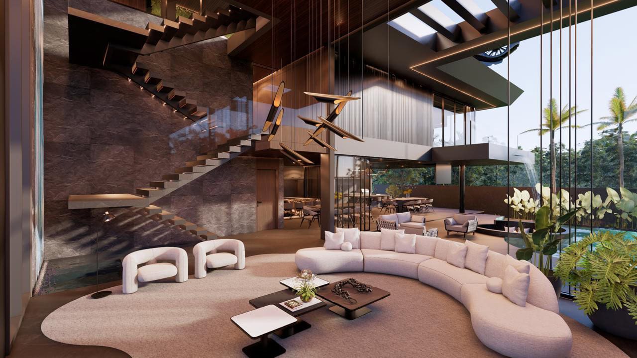 Luxurious Modern-Style Black Design House for Sale