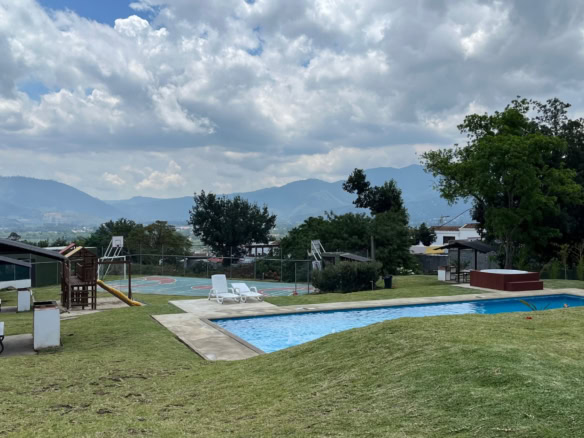 4-Bedroom Furnished Home for Rent Near Antigua Guatemala, inside a community with pool