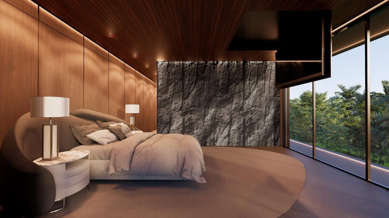 Luxurious Modern-Style Black Design House for Sale