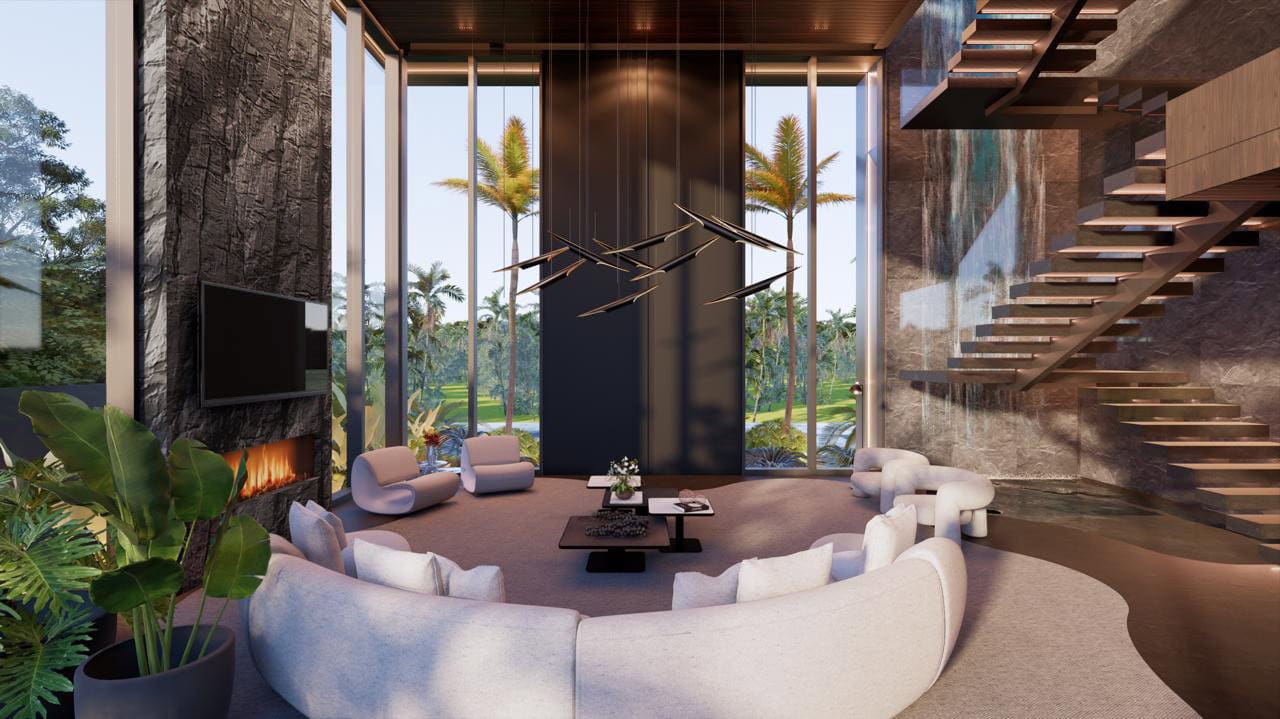Luxurious Modern-Style Black Design House for Sale