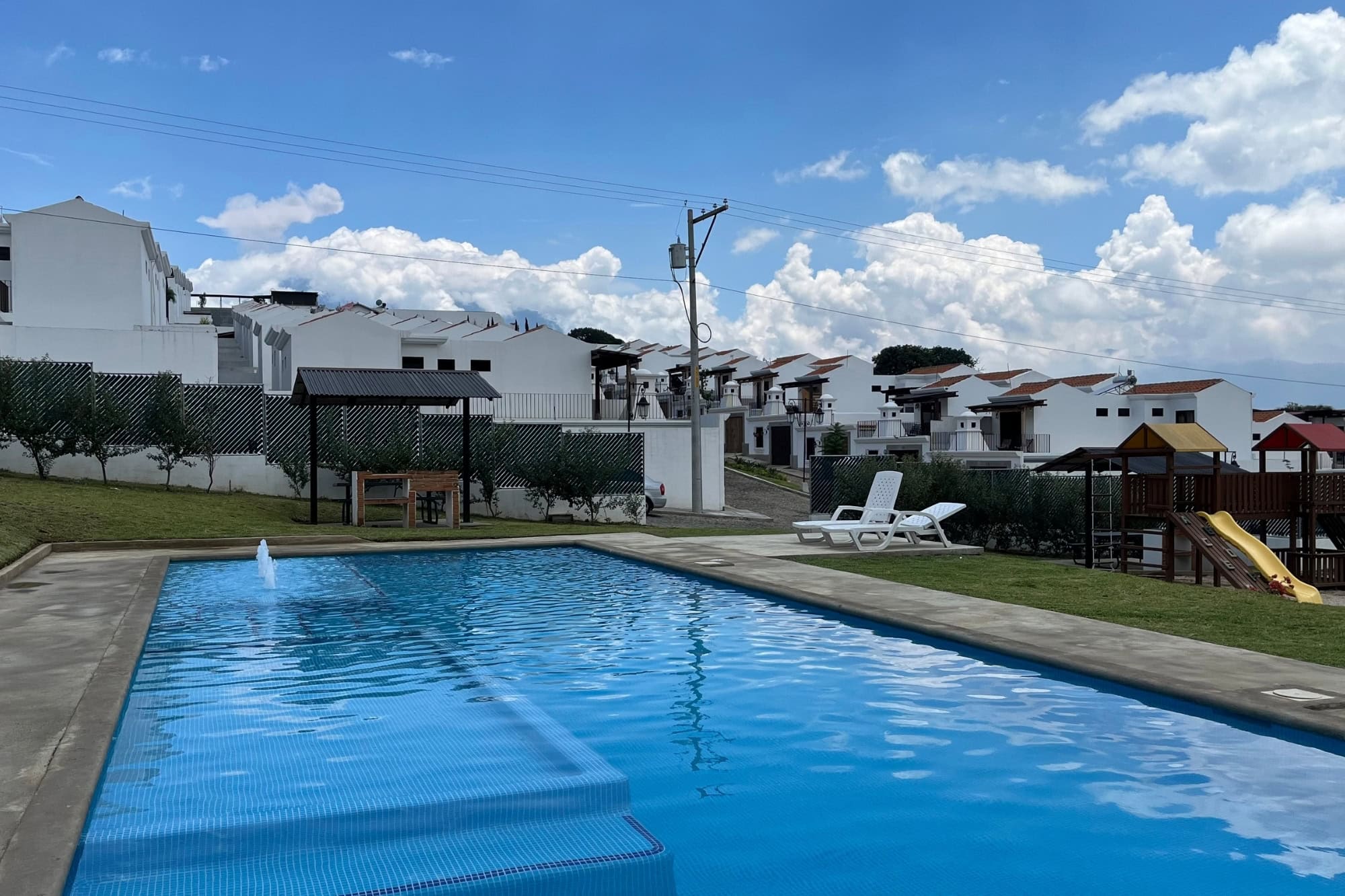 4-Bedroom Furnished Home for Rent Near Antigua Guatemala, inside a community with pool