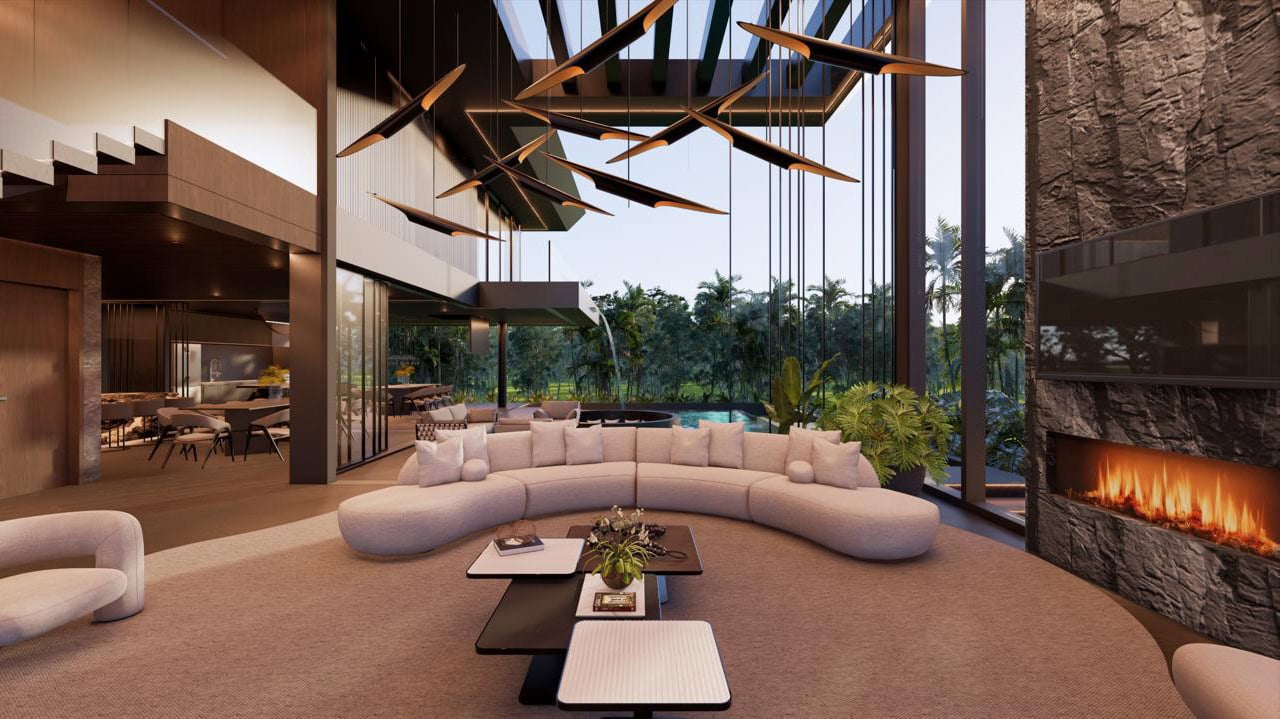 Luxurious Modern-Style Black Design House for Sale
