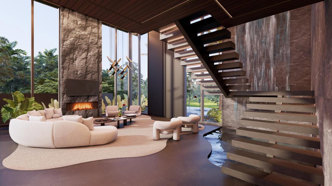 Luxurious Modern-Style Black Design House for Sale