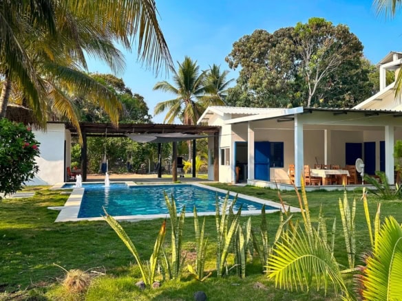 Spacious Beach Home with Pool & Expansive Garden