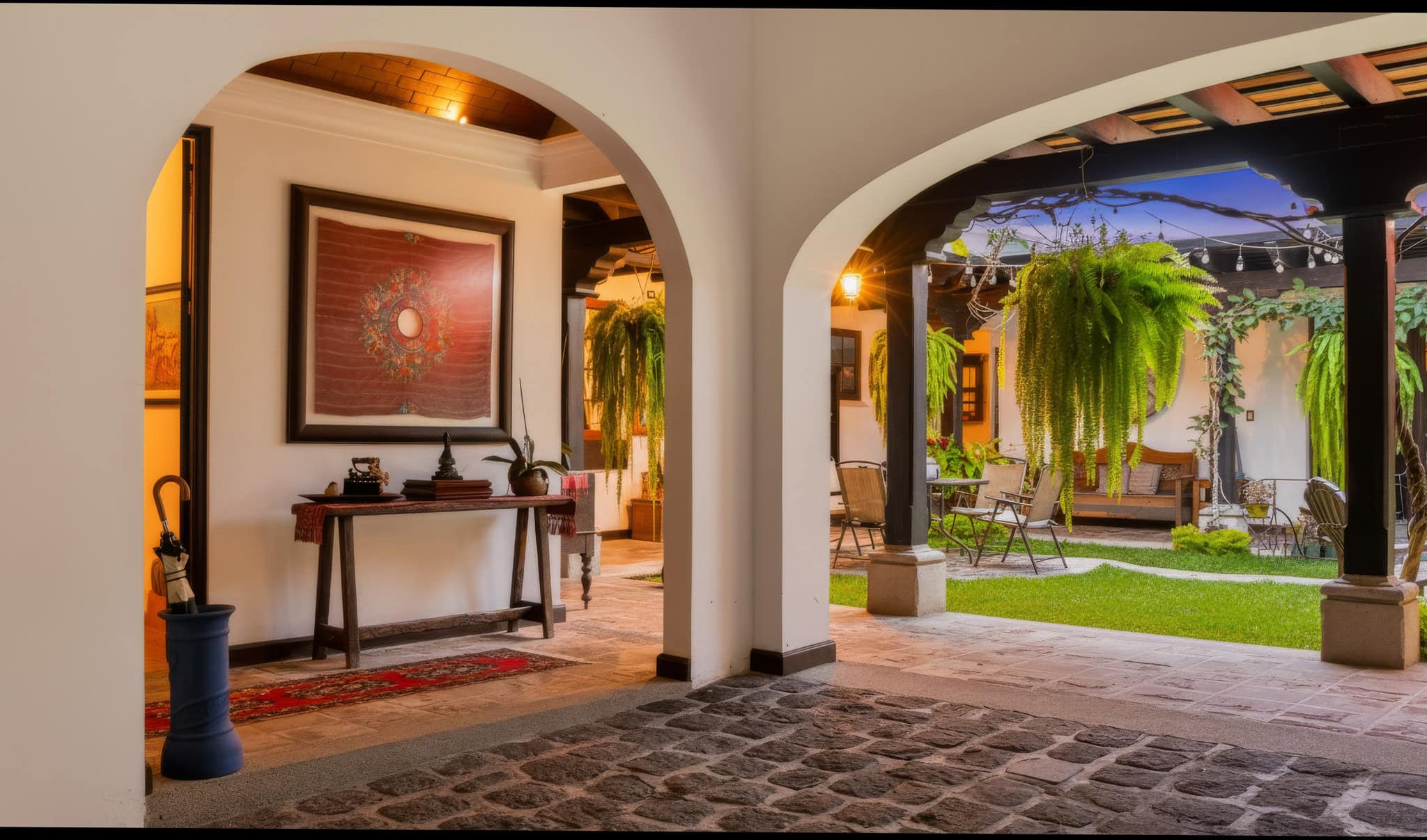 Elegant House with Spectacular Volcano Views Near Antigua Guatemala