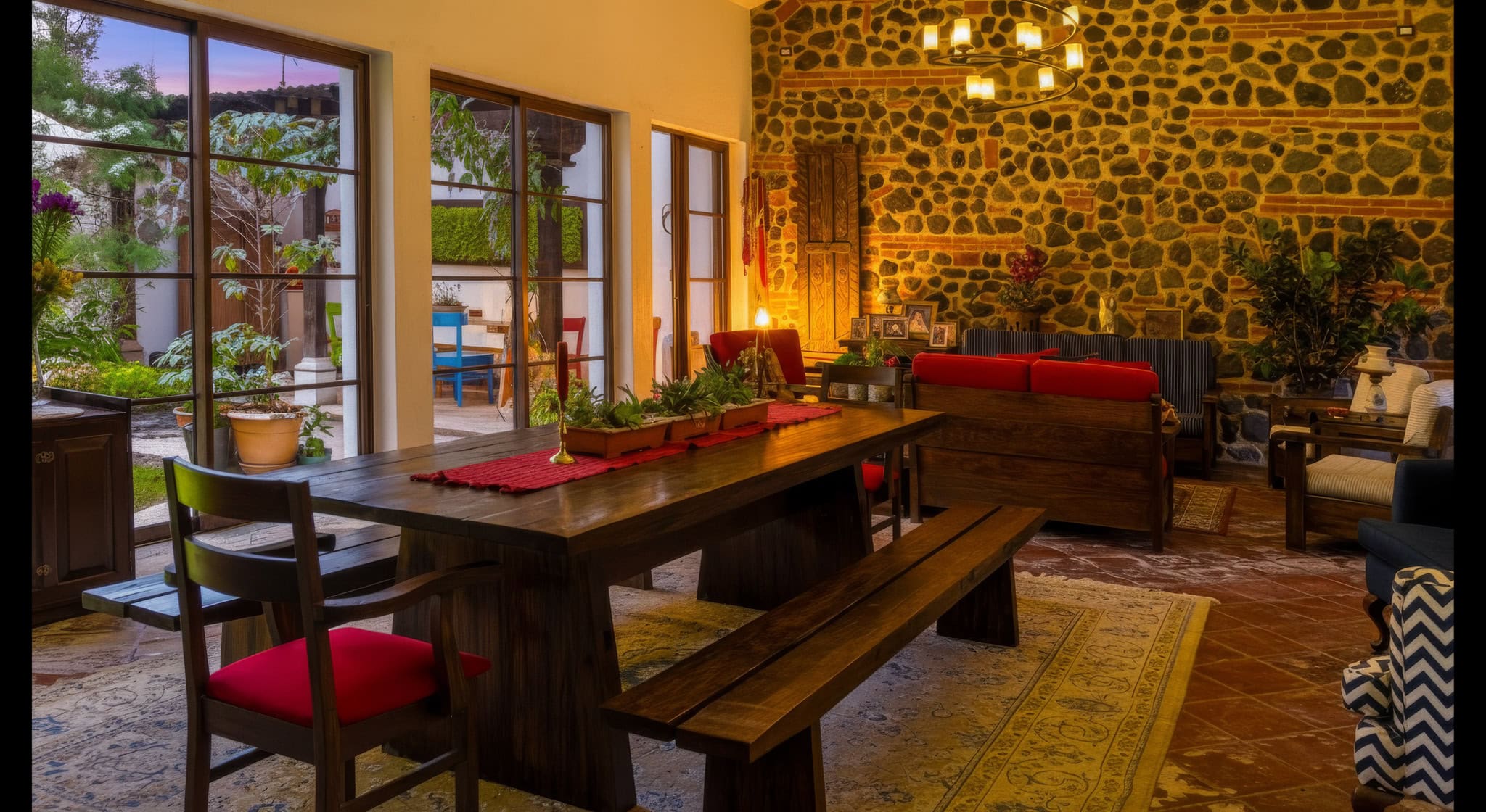 Elegant House with Spectacular Volcano Views Near Antigua Guatemala