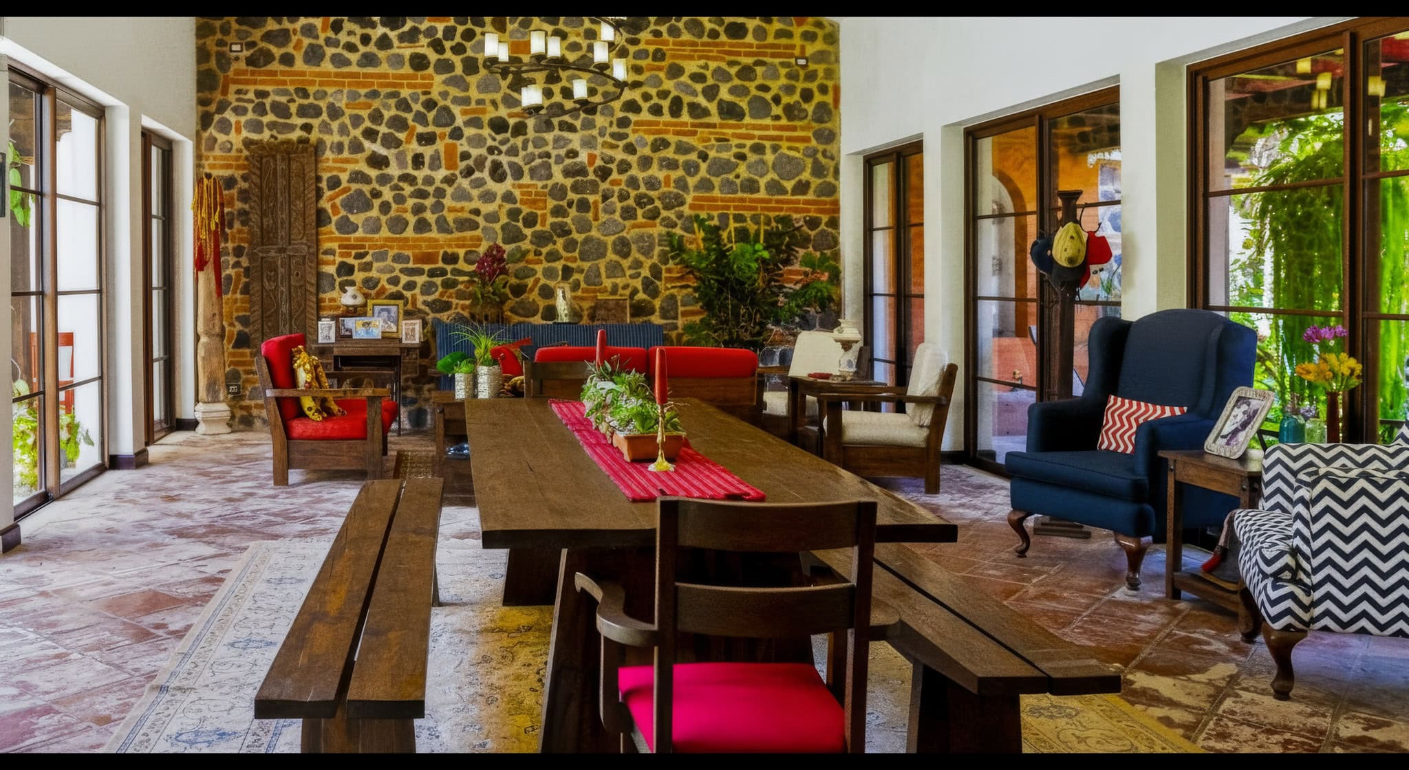 Elegant House with Spectacular Volcano Views Near Antigua Guatemala