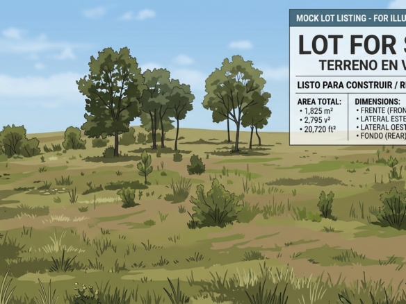 Flat 1,925 m² Building Lot with Mature Trees, Santa Ana, Antigua Guatemala