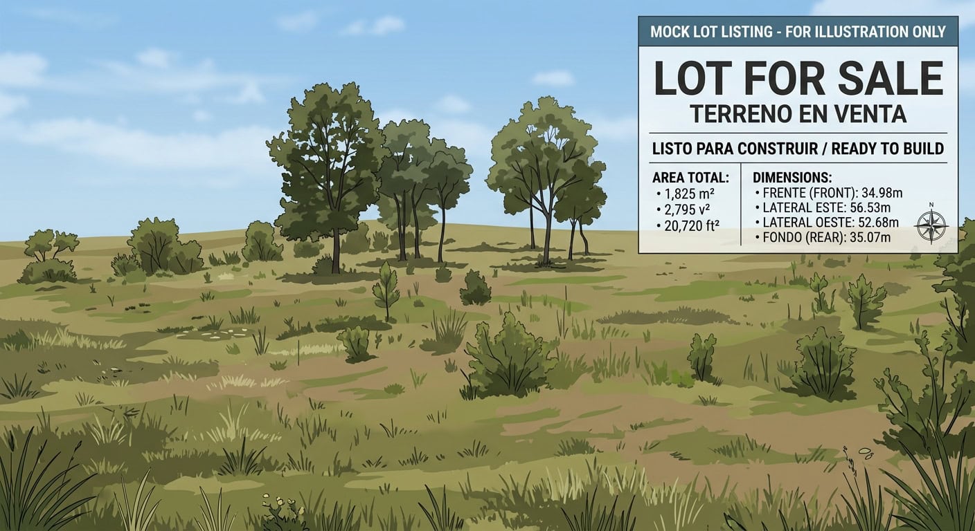 Flat 1,925 m² Building Lot with Mature Trees, Santa Ana, Antigua Guatemala