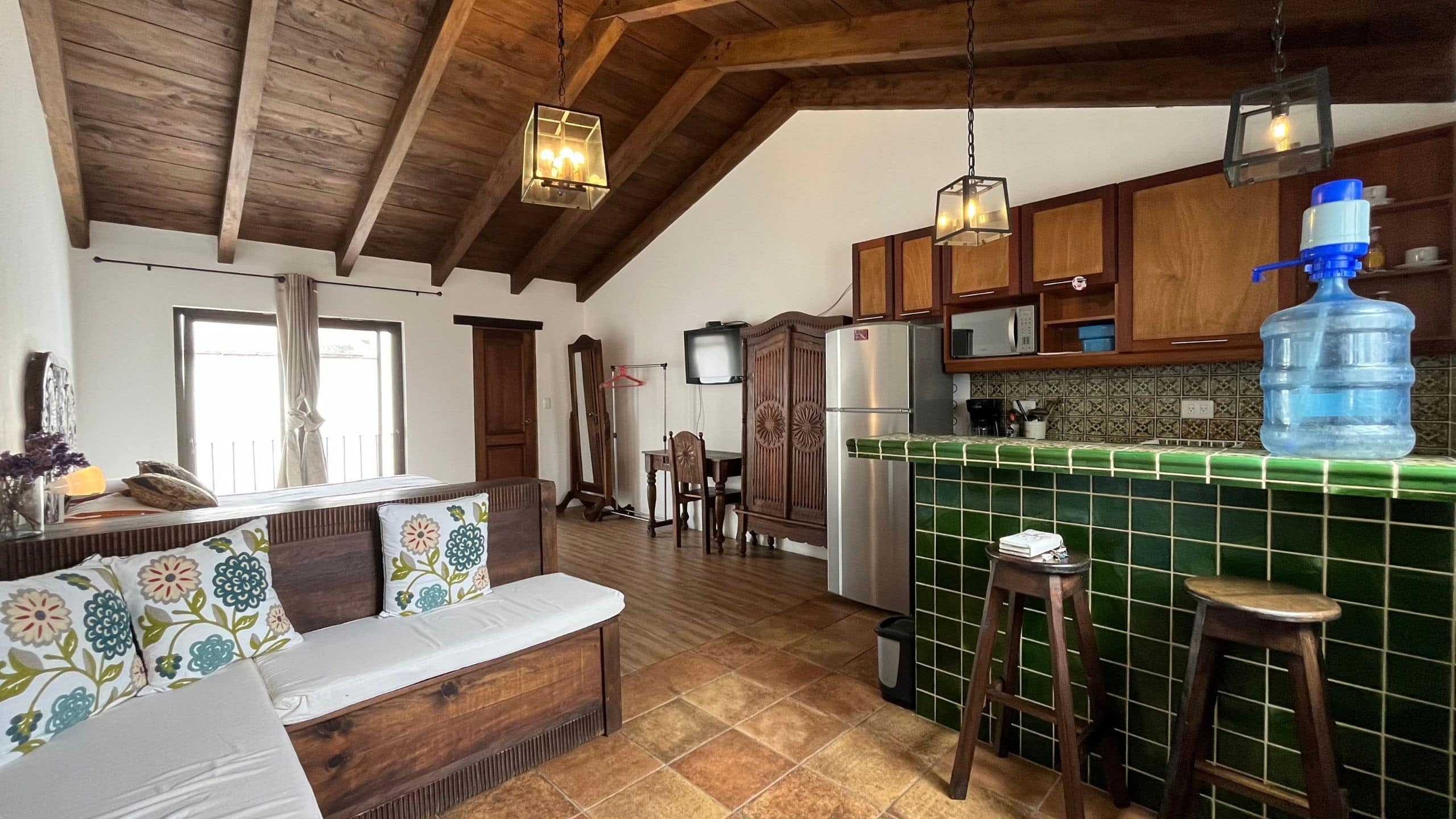 Studio Apartment for Rent, Just Four Blocks from Antigua’s Central Park, not in a gated community.