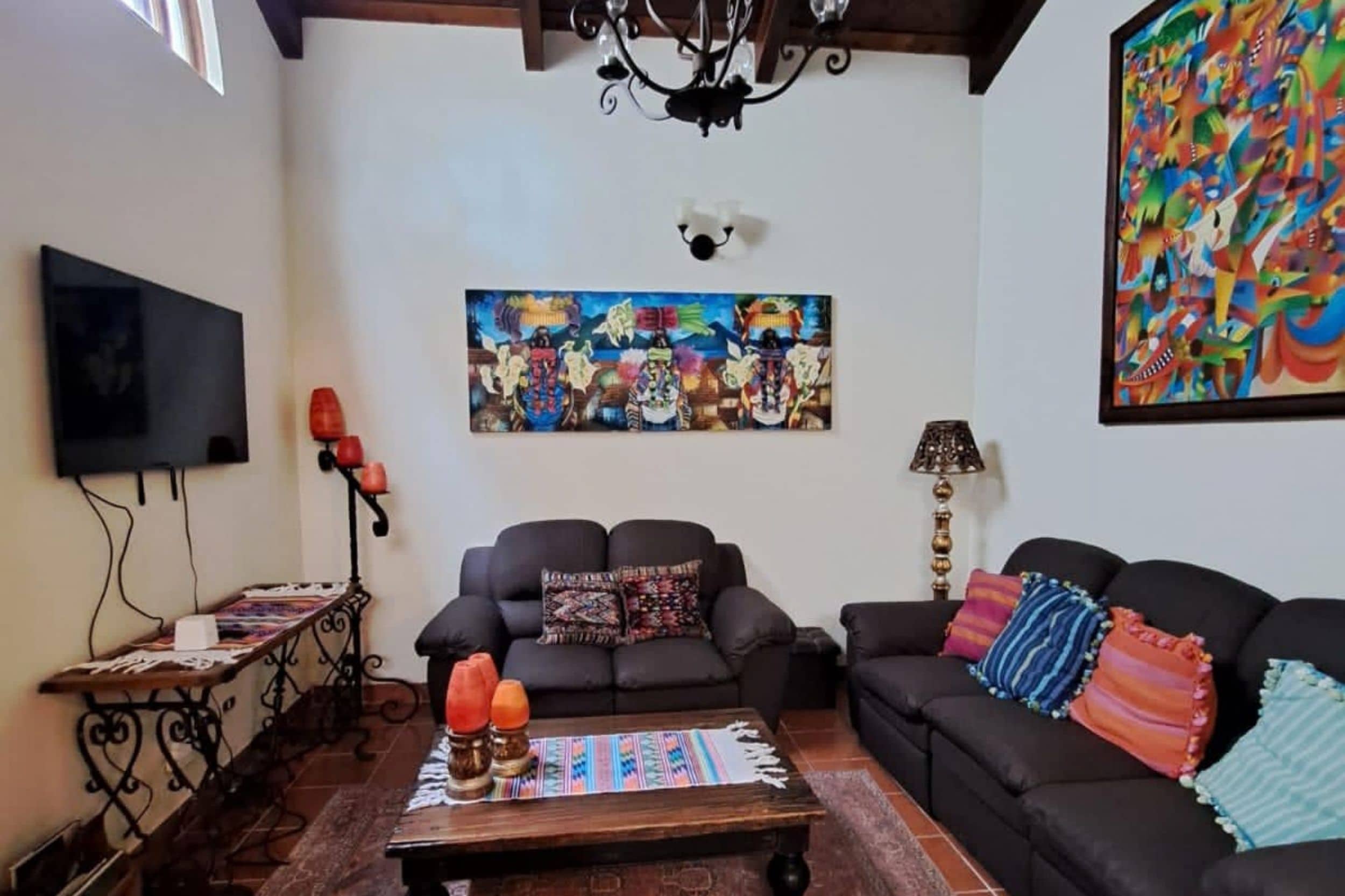 A Unique Furnished Home with Two Bedrooms & Flexible Mezzanine Spaces