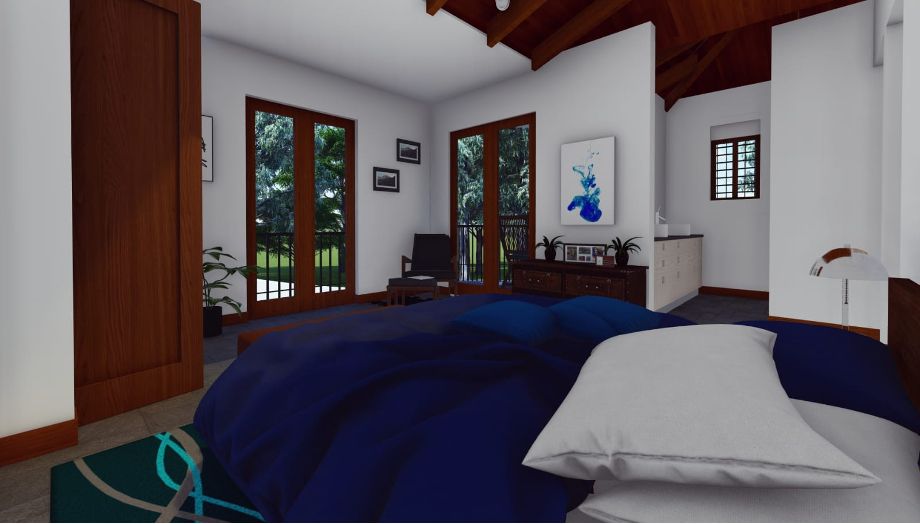 Beautiful Colonial-Style Home with Spacious Garden and Spectacular Volcano Views in Hacienda del Comendador