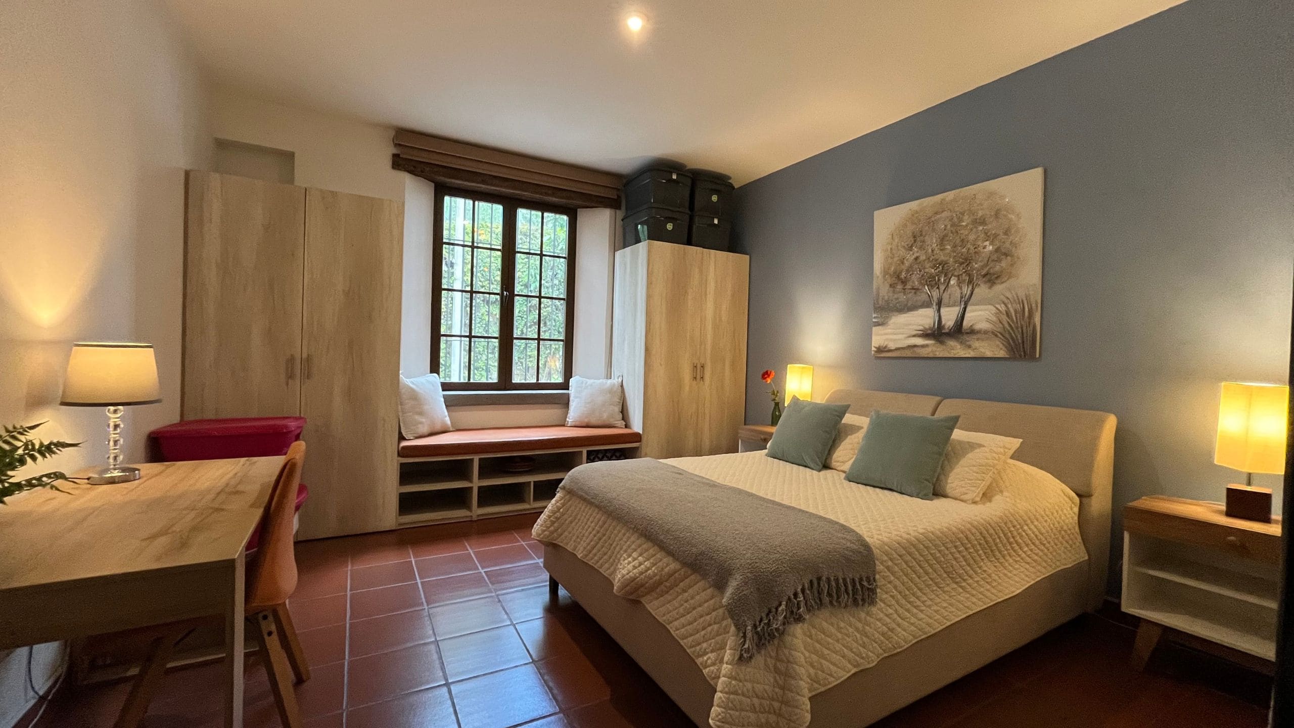 2-Bedroom + studio – House for Rent in El Monasterio, El Panorama, Antigua Guatemala